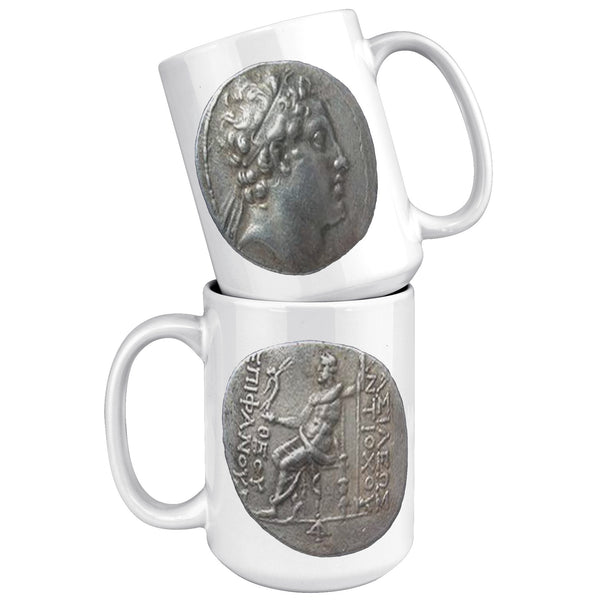 SELUECID EMPIRE (SYRIA)  -SILVER DENARIUS  -ANTIOCHUS IV EPIPHANES