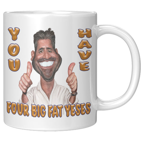 SIMON COWELL  -YOU HAVE FOUR BIG FAT YESES