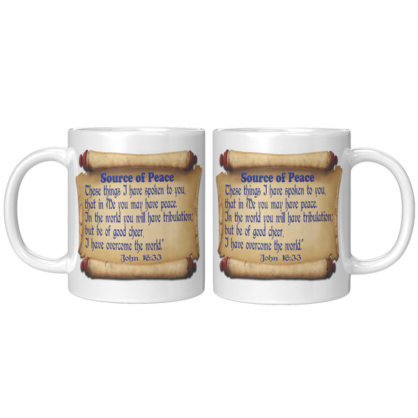 SOURCE OF PEACE  -John 16:33