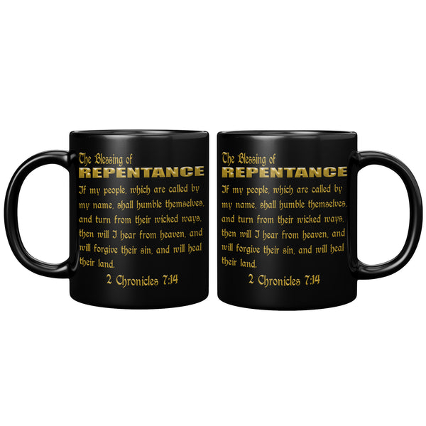 THE BLESSING OF REPENTANCE  -2 CHRONICLES 7:14