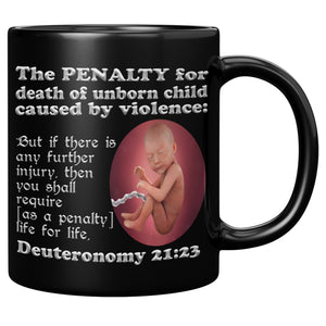 THE PENALTY FOR DEATH  -Deuteronomy 21:23