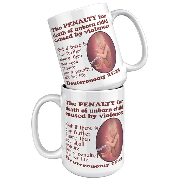 THE PENALTY FOR DEATH  -Deuteronomy 21:23