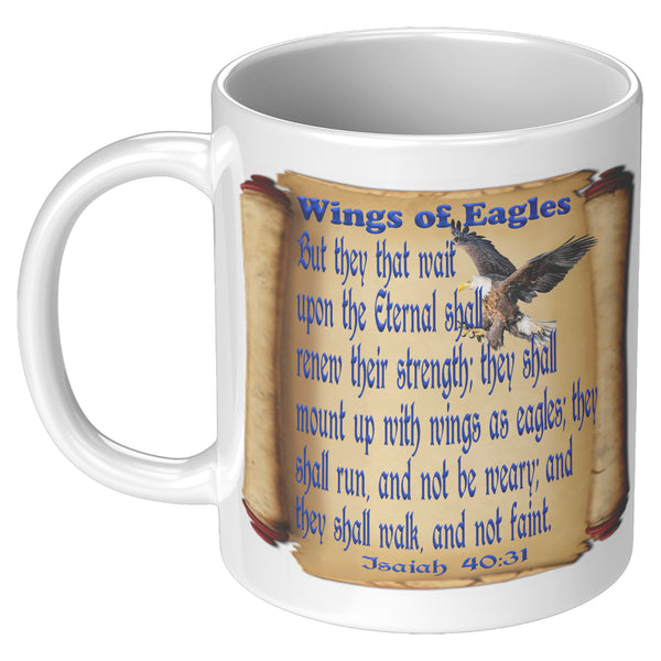 WINGS OF EAGLES  -Isaiah 40:31