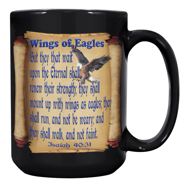 WINGS OF EAGLES  -Isaiah 40:31