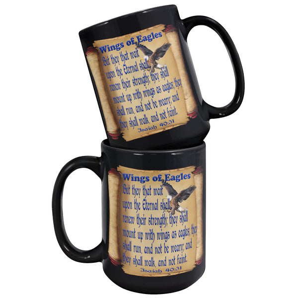 WINGS OF EAGLES  -Isaiah 40:31