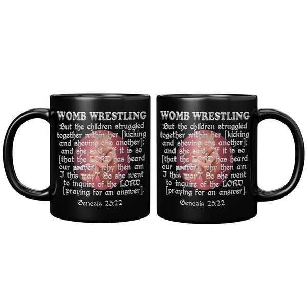 WOMB WRESTLING  -Genesis 25:22