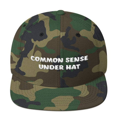COMMON SENSE UNDER HAT #4 3D