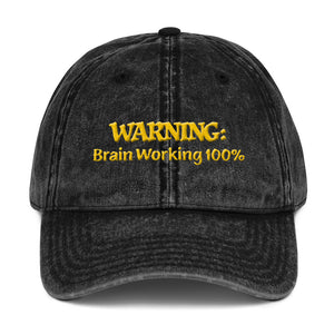 WARNING: Brain Working at 100% #1 3D