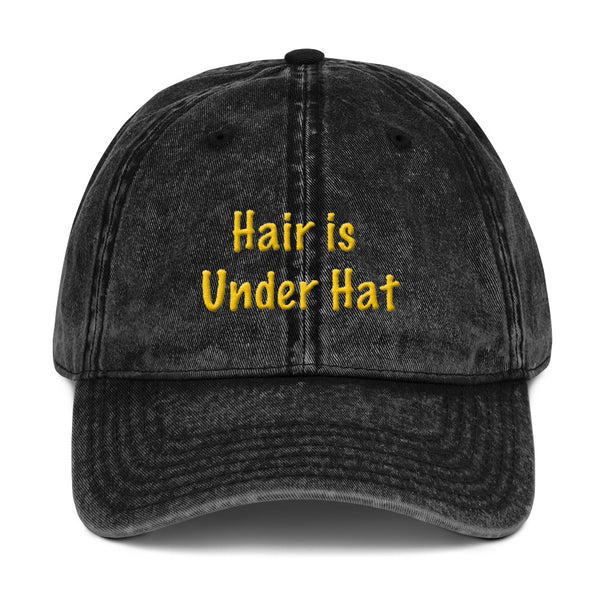 Hair is Under Hat #1 3D