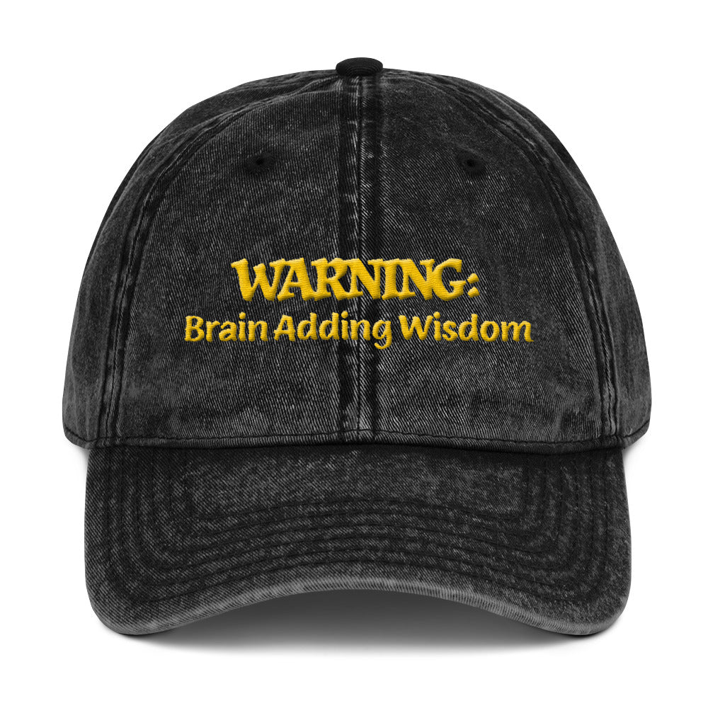 WARNING: Brain Adding Wisdom #1 3D