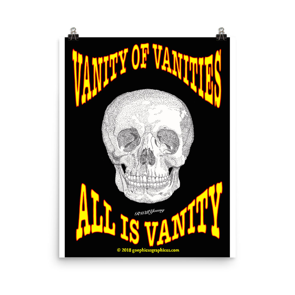 VANITY OF VANITIES