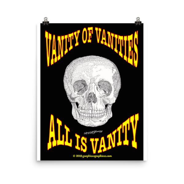 VANITY OF VANITIES