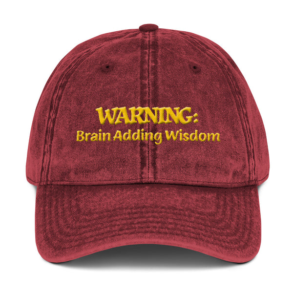WARNING: Brain Adding Wisdom #1 3D