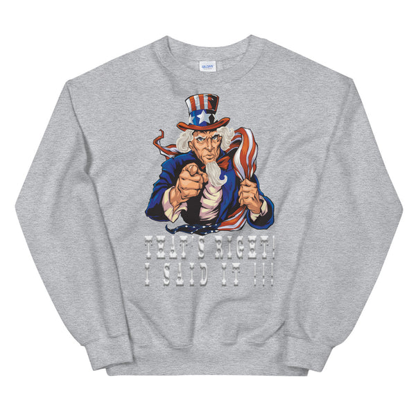 UNCLE SAM - THAT'S RIGHT I SAID IT