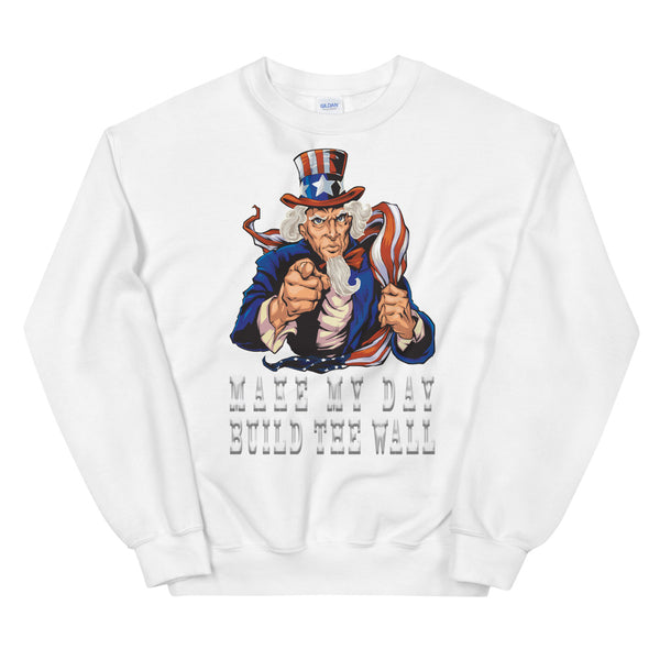 UNCLE SAM -MAKE MY DAY -BUILD THE WALL
