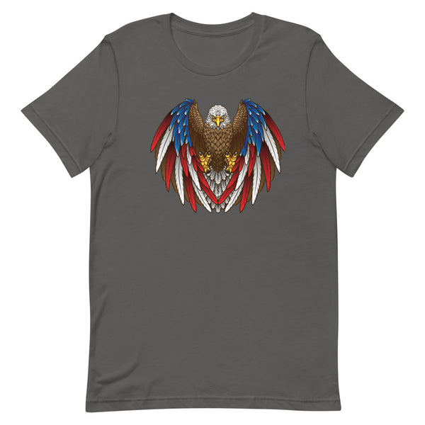 BALD EAGLE#2- RED, WHITE AND BLUE