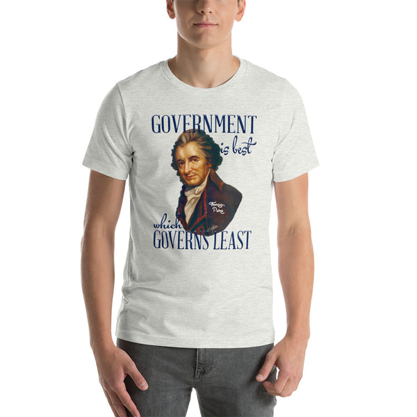 THOMAS PAINE: -"GOVERNMENT IS BEST WHICH GOVERNS LEAST"