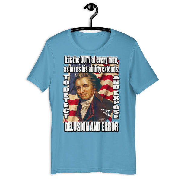 THOMAS PAINE  -DEFECT AND EXPOSE DELUSION AND ERROR